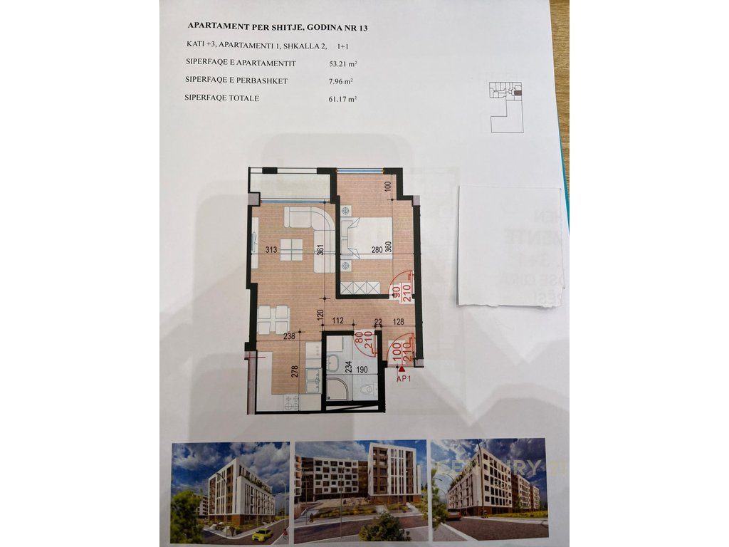 Apartament 1+1 Për Shitje në Golem, Durrës – 73,404€ | 61 m²