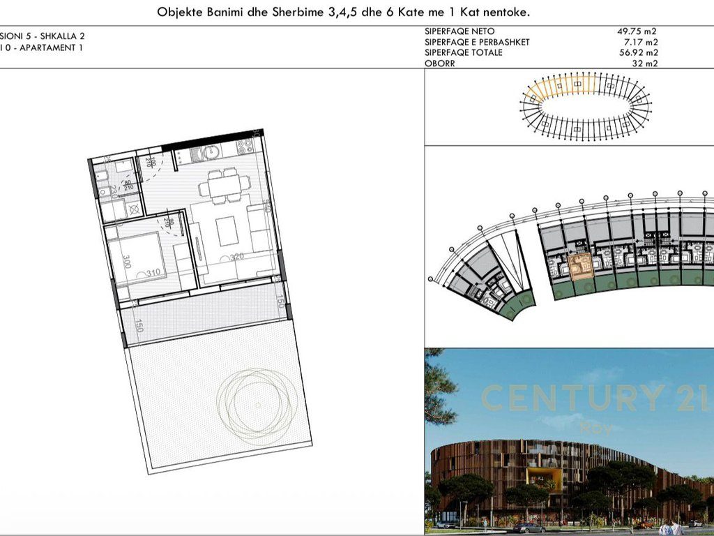 SHITET APARTAMENT 1+1 NE RESIDENCEN 'EON' !!! 2