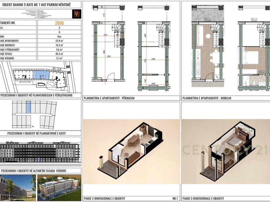 Apartament per Shitje tek Rezidenca Grand Marina, Mali i Robit ! 2