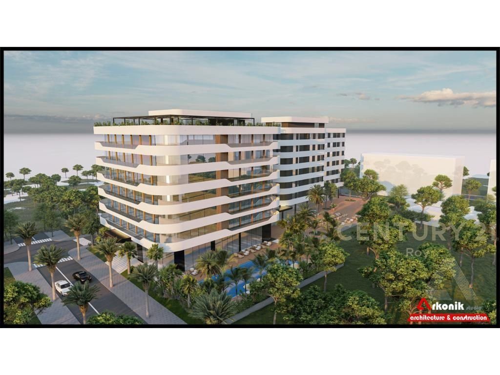 SHITET APARTAMENT 1+1NE GOLEM,NDERTIM I RI VETEM 20 METRA LARG PLAZHIT !!! 4