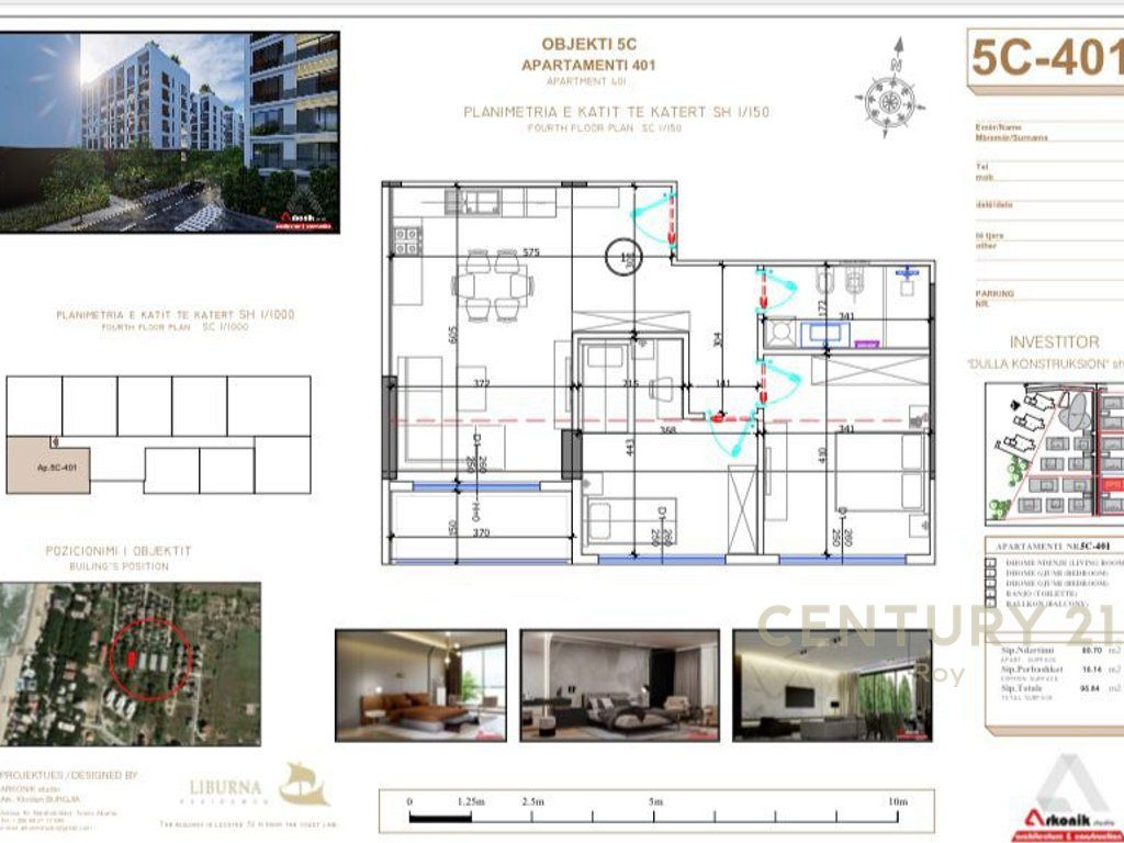 SHITET APARTAMENT 2+1 NE GOLEM TEK LIBURNA RESIDENCE!