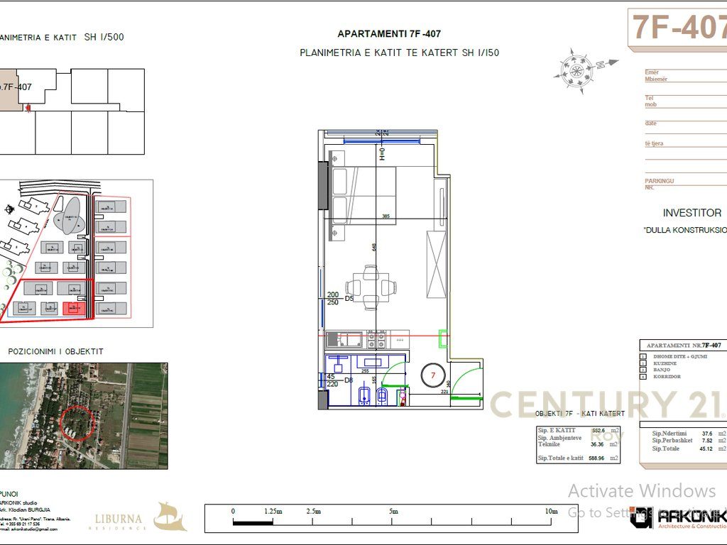 Garsoniere në Shitje në Golem, Durrës - 49,650€ | 45,12 m²