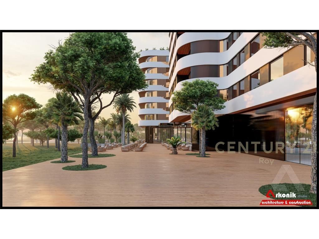 SHITET APARTAMENT 1+1 NE GOLEM,NDERTIM I RI VETEM 20 METRA LARG PLAZHIT !!! 4