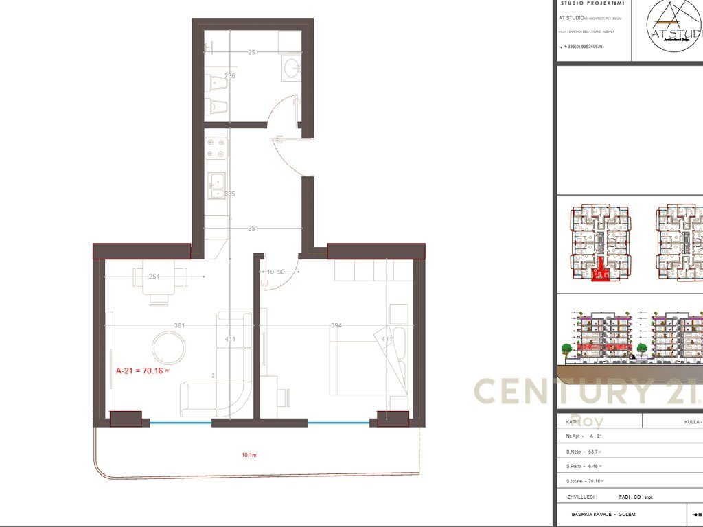 Apartament Ndertim me Pishine 87.700€ 2