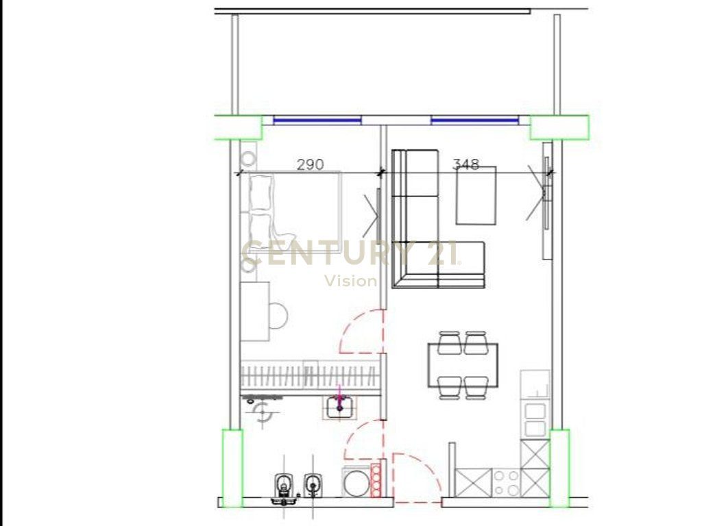 1+1 Apartment For Sale in Shëngjin at "Prishtina Tower" - €84,500 | 80.46 m² 2