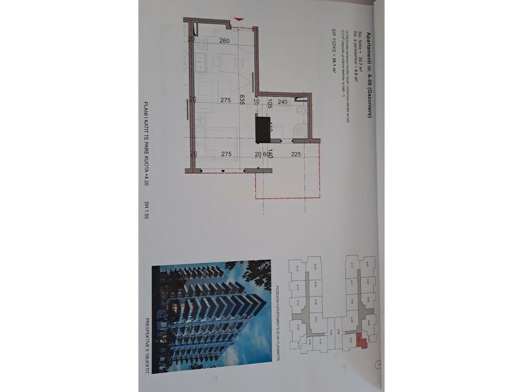 Studio 1+1 For Sale in Kune Shengjin - €44,965 | 39.1 m² 4