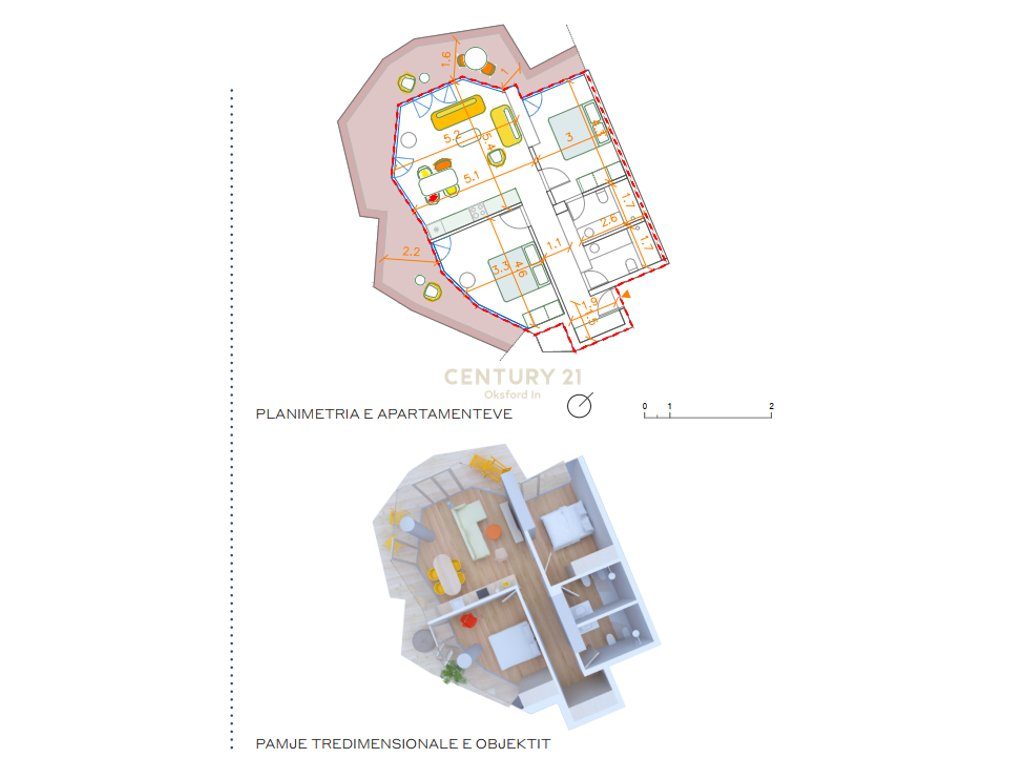SHITET APARTAMENT 2+1+2 TEK “ROZAFA TOWER”, NË QENDËR TË SHKODRËS 4