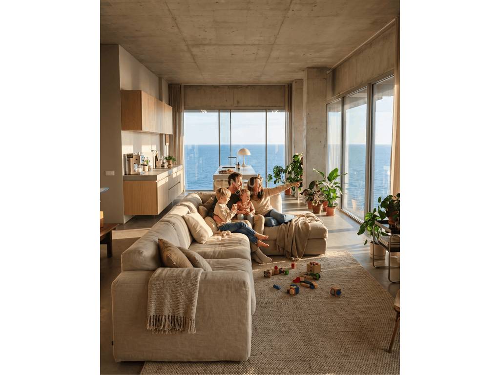 SHITET APARTAMENT 2+1+2 NË SKYLINE RESIDENCE – KATI I 14-T