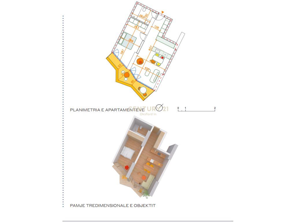 SHITET APARTAMENT 1+1 TEK “ROZAFA TOWER”, NË QENDËR TË SHKODRËS 2