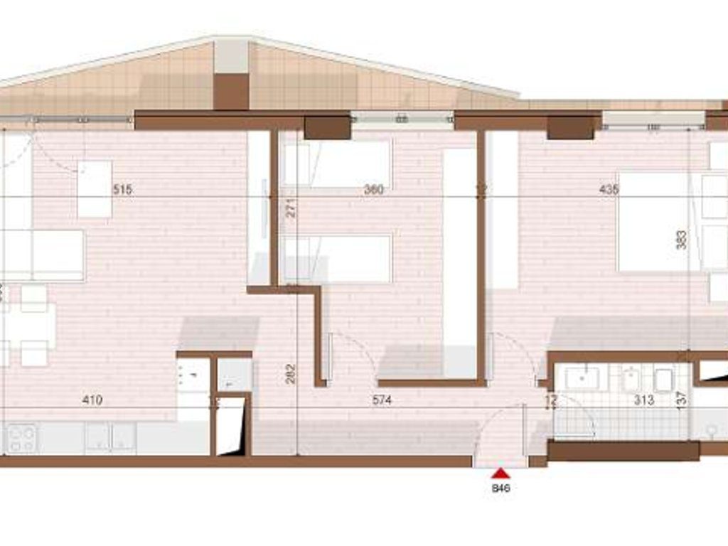 SHITET APARTAMENT 2+1 NE SHENGJIN 3