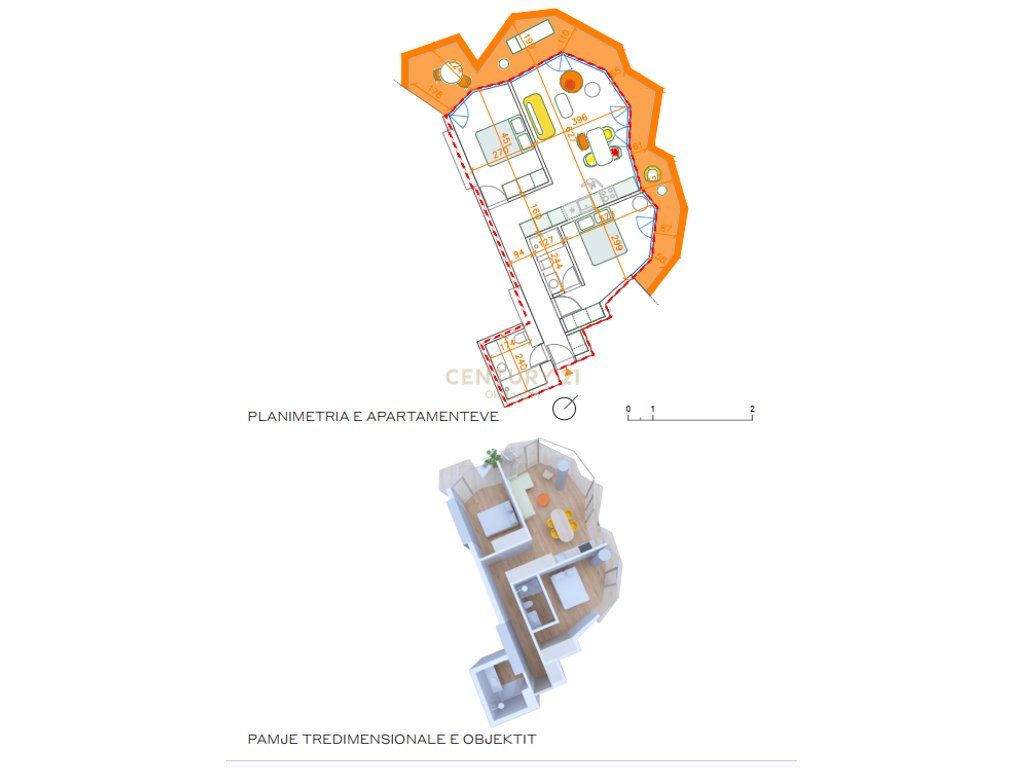SHITET APARTAMENT 2+1+2 TEK “ROZAFA TOWER”, NË QENDËR TË SHKODRËS 4