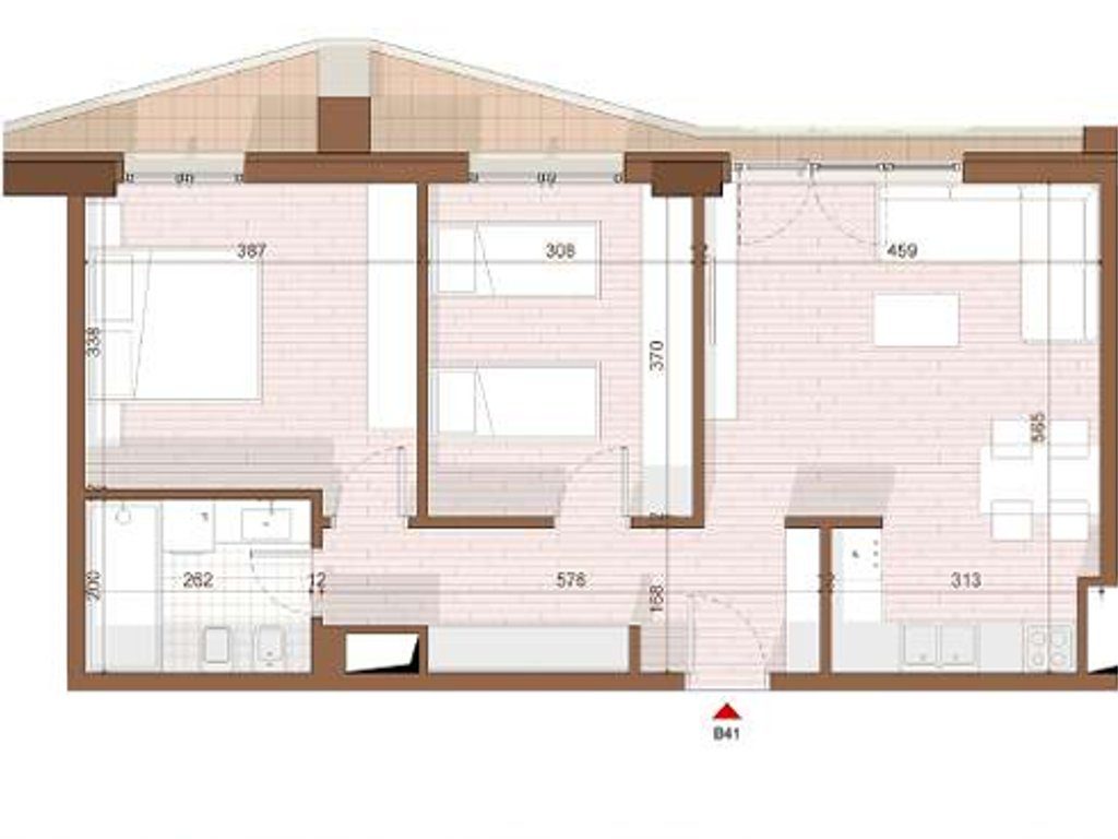 SHITET APARTAMENT 2+1 NE SHENGJIN 3