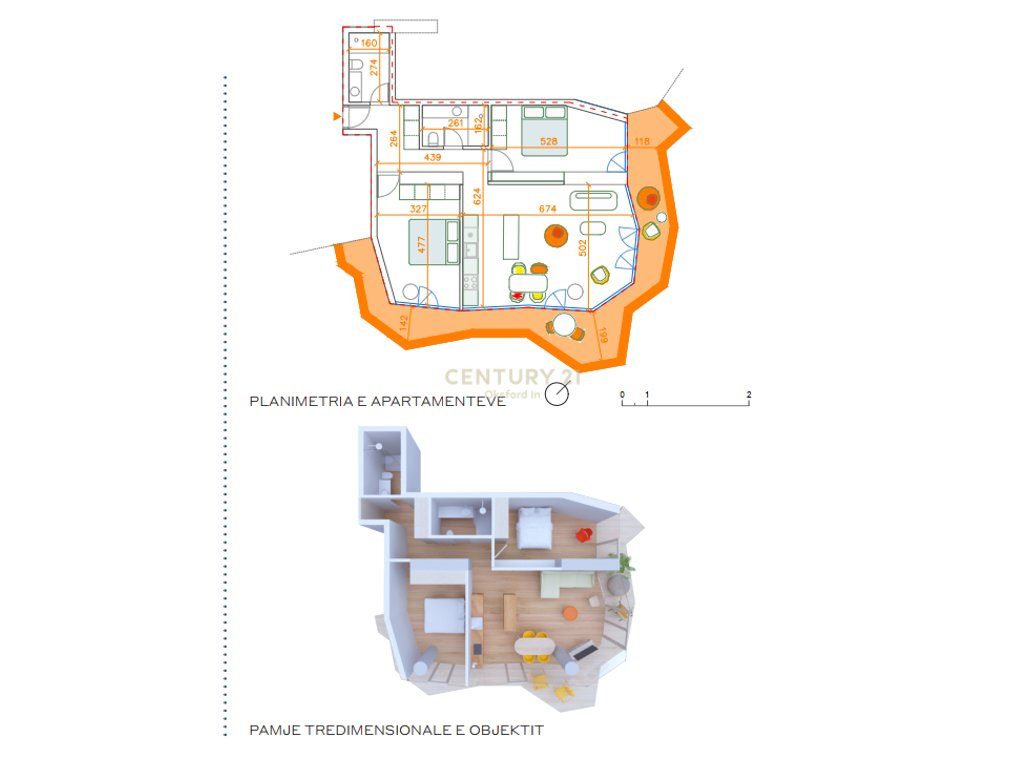 SHITET APARTAMENT 2+1+2 TEK “ROZAFA TOWER”, NË QENDËR TË SHKODRËS 3
