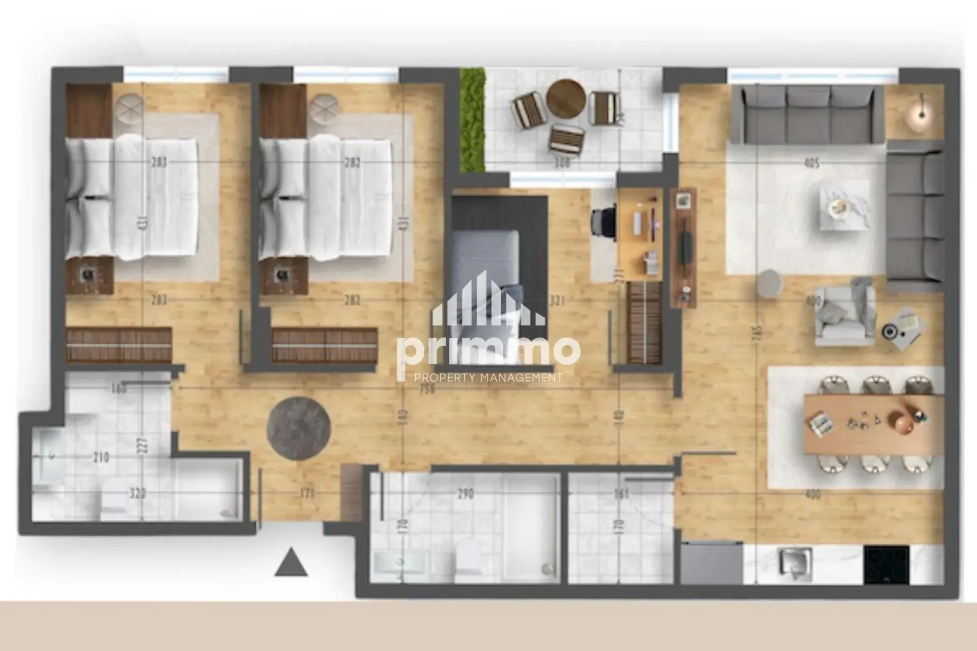 Apartament • 109m2 4