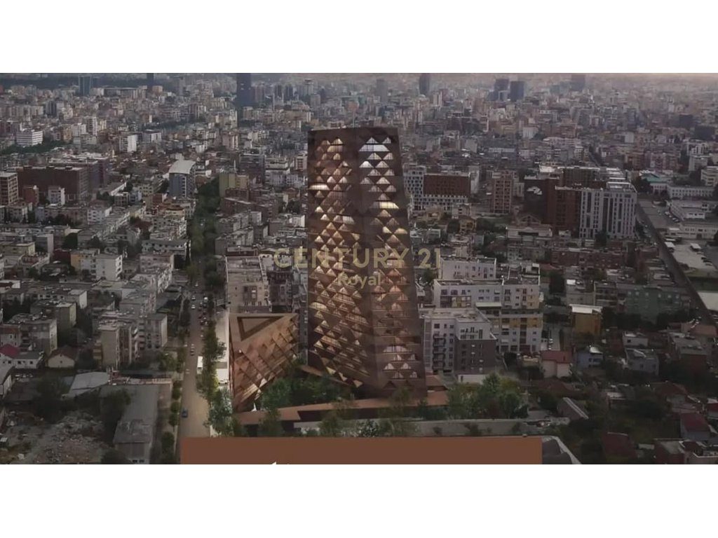 SHITET APARTAMENT 1+1 TEK TIRANA TOWER 2