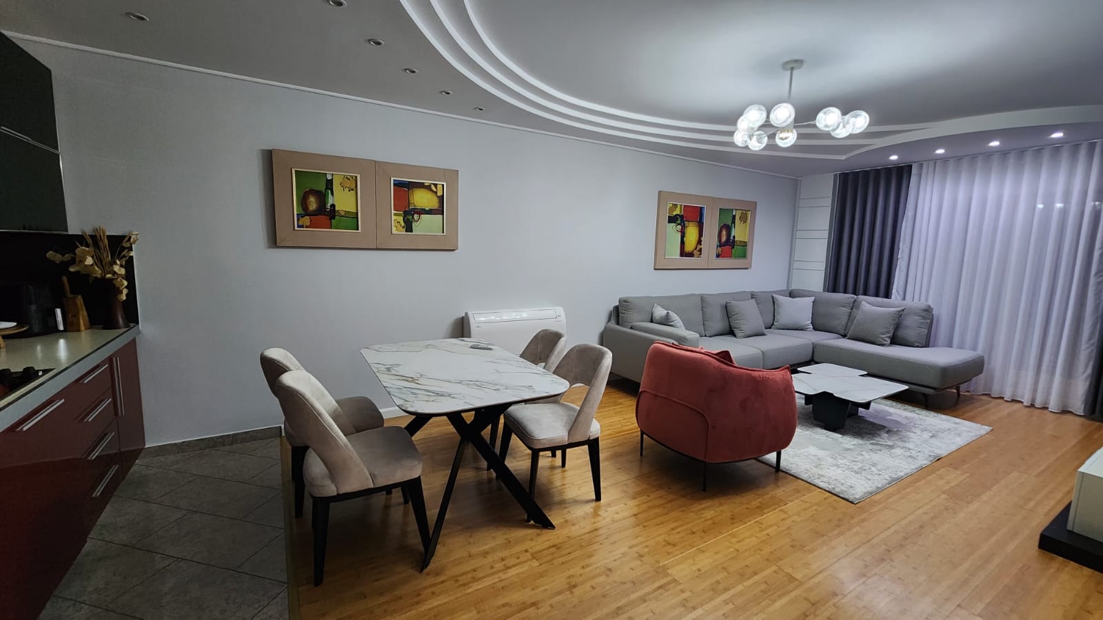 Jepet apartament 2+1+2 me qira – ngjitur me Ambasadën Amerikane !