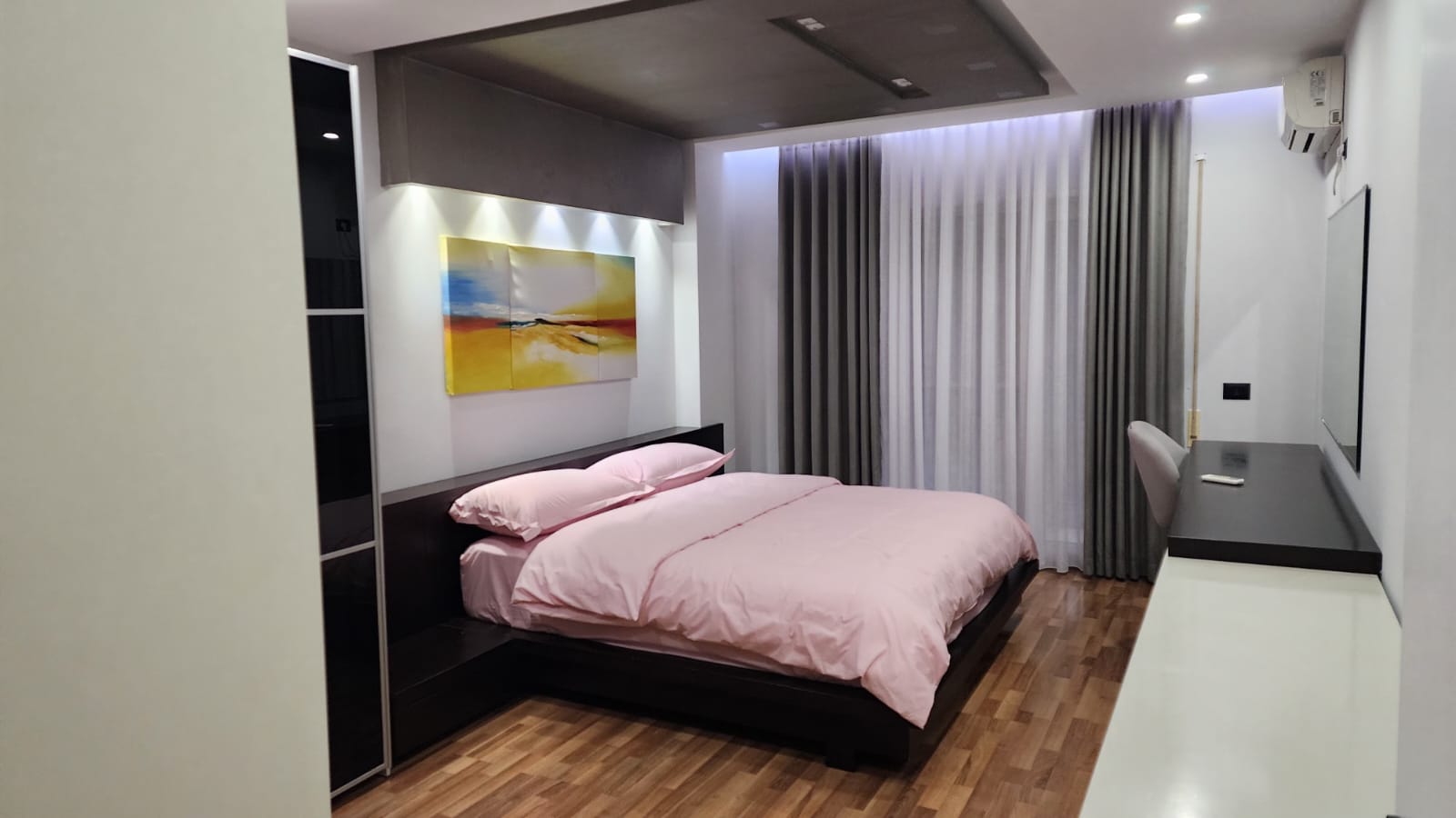 Jepet apartament 2+1+2 me qira – ngjitur me Ambasadën Amerikane !