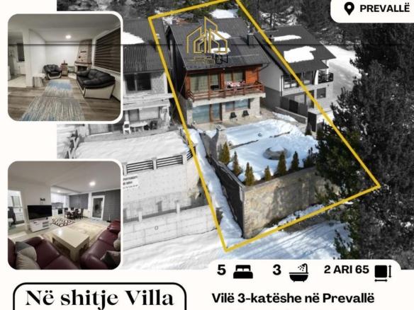 Vilë 3-katëshe në shitje – Prevallë