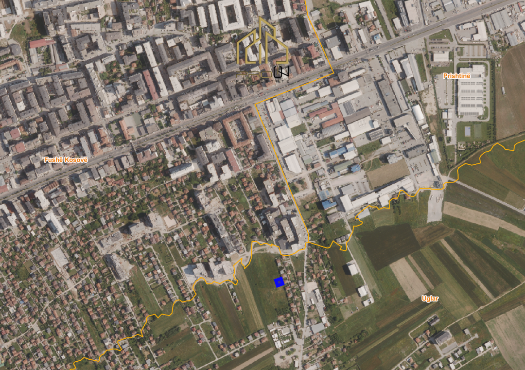 Parcelë me qira – Fushë Kosovë (Zona Industriale) 2