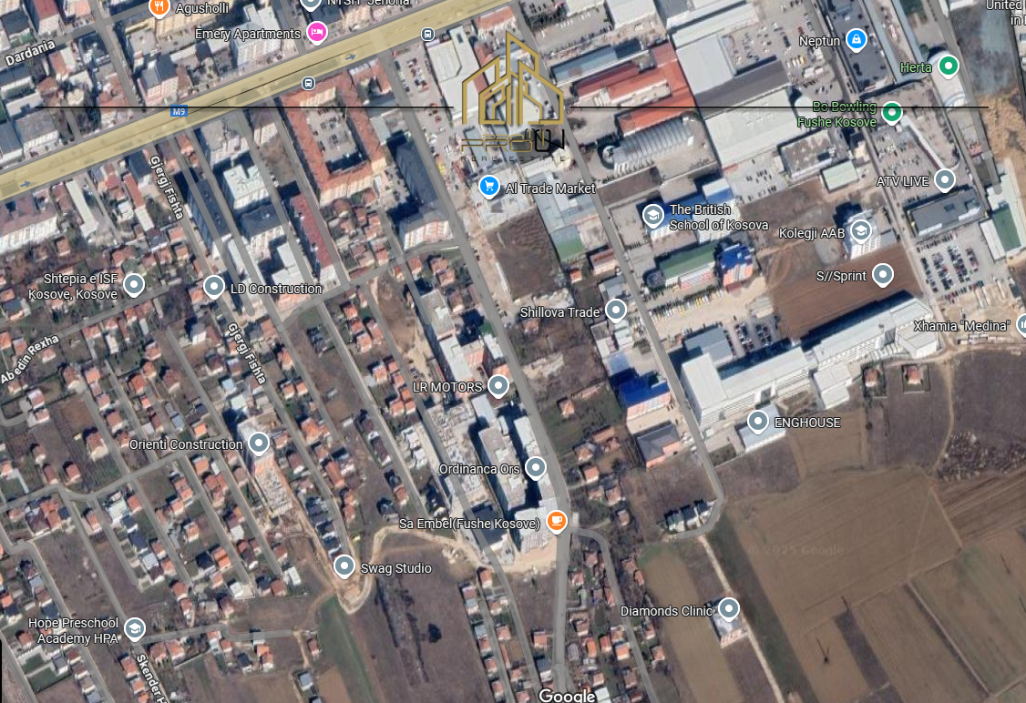 Parcelë me qira – Fushë Kosovë (Zona Industriale) 3