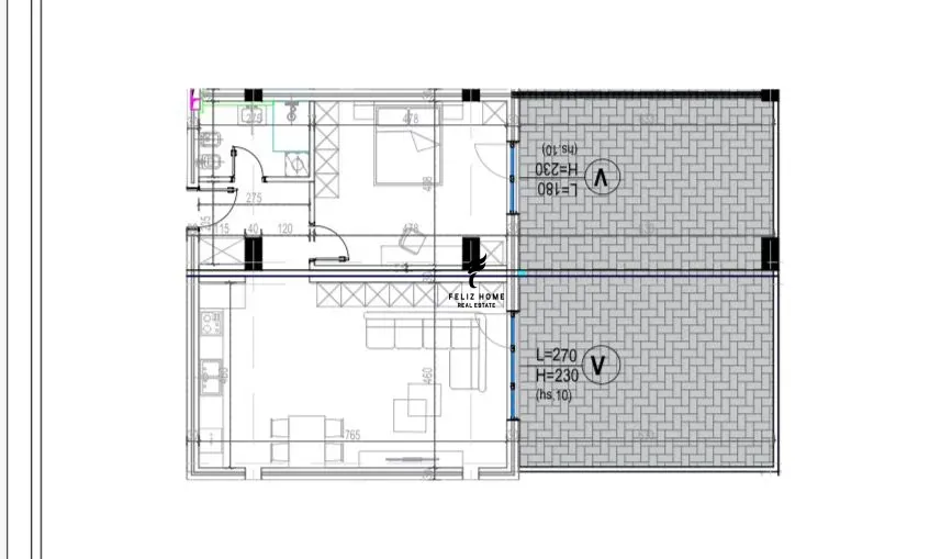 SHITET APARTAMENT 1+1 KODRA E DIELLIT 2 210.200 EURO