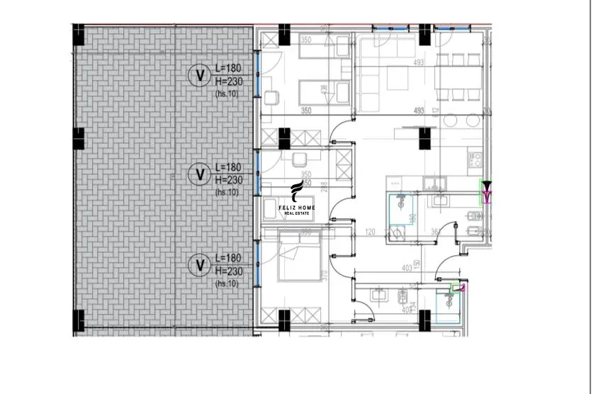 SHITET APARTAMENT 3+1+2 KODRA E DIELLIT 2 276.800 EURO