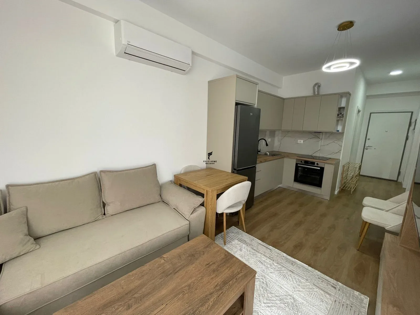 APARTAMENT ME QERA 1+1 ALI DEM 450 EURO