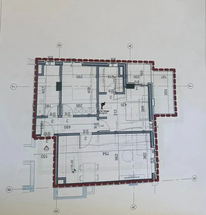 SHITET APARTAMENT 2+1+2 ISH FUSHA AVIACIONIT 24.670.000 LEKE