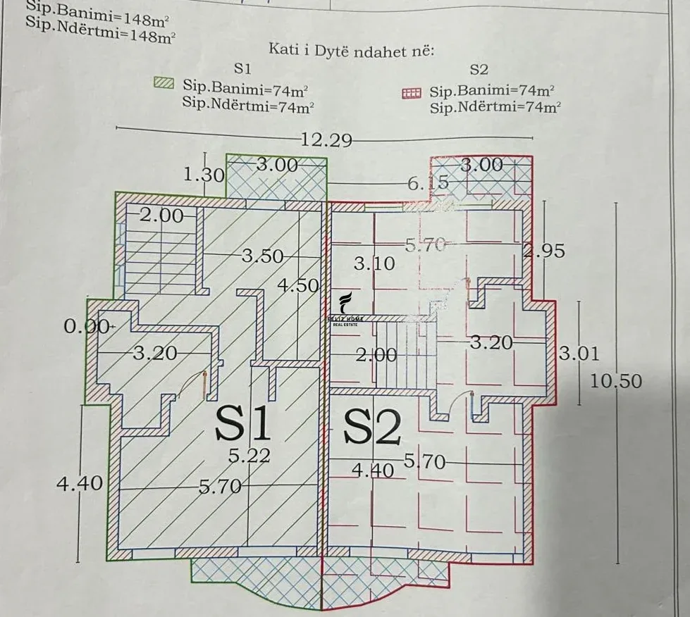SHITET VILE 293 M2 FRESK 400.000 EURO 2