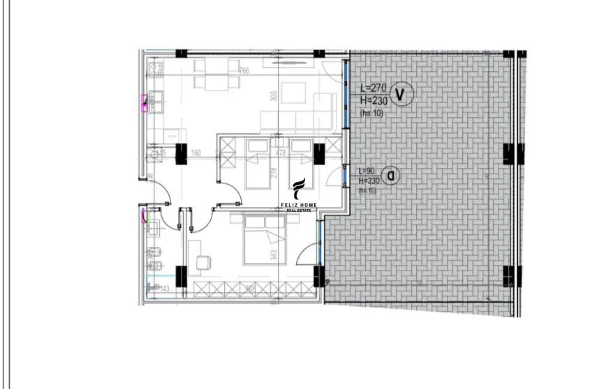 SHITET APARTAMENT 2+1 KODRA E DIELLIT 2 210.000 EURO
