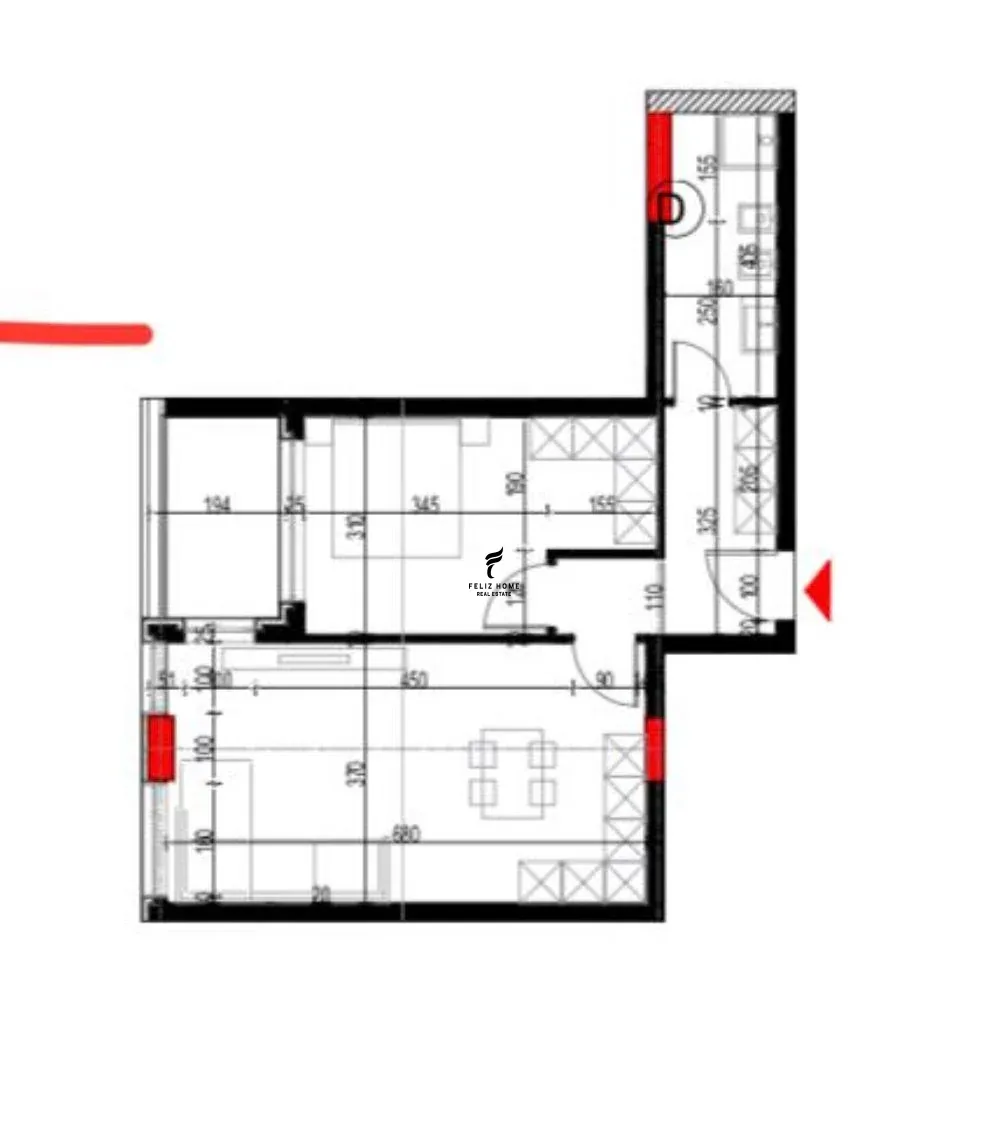 SHITET APARTAMENT 1+1 PASKUQAN 9.160.000 LEKE