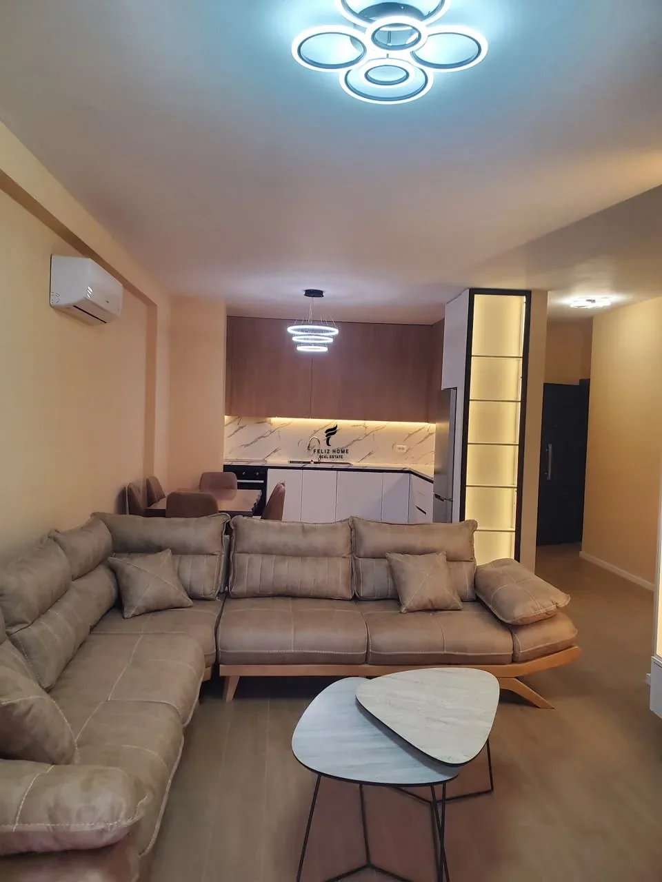 APARTAMENT ME QERA 2+1 LIQEN I THATE 1300 EURO