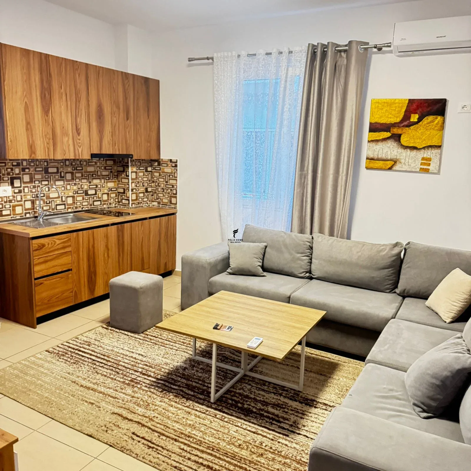 APARTAMENT ME QERA 1+1 5 MAJI 50.000 LEKE
