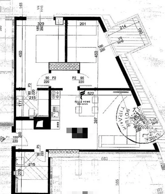 SHITET APARTAMENT 2+1 ZOGU I ZI 311.000 EURO