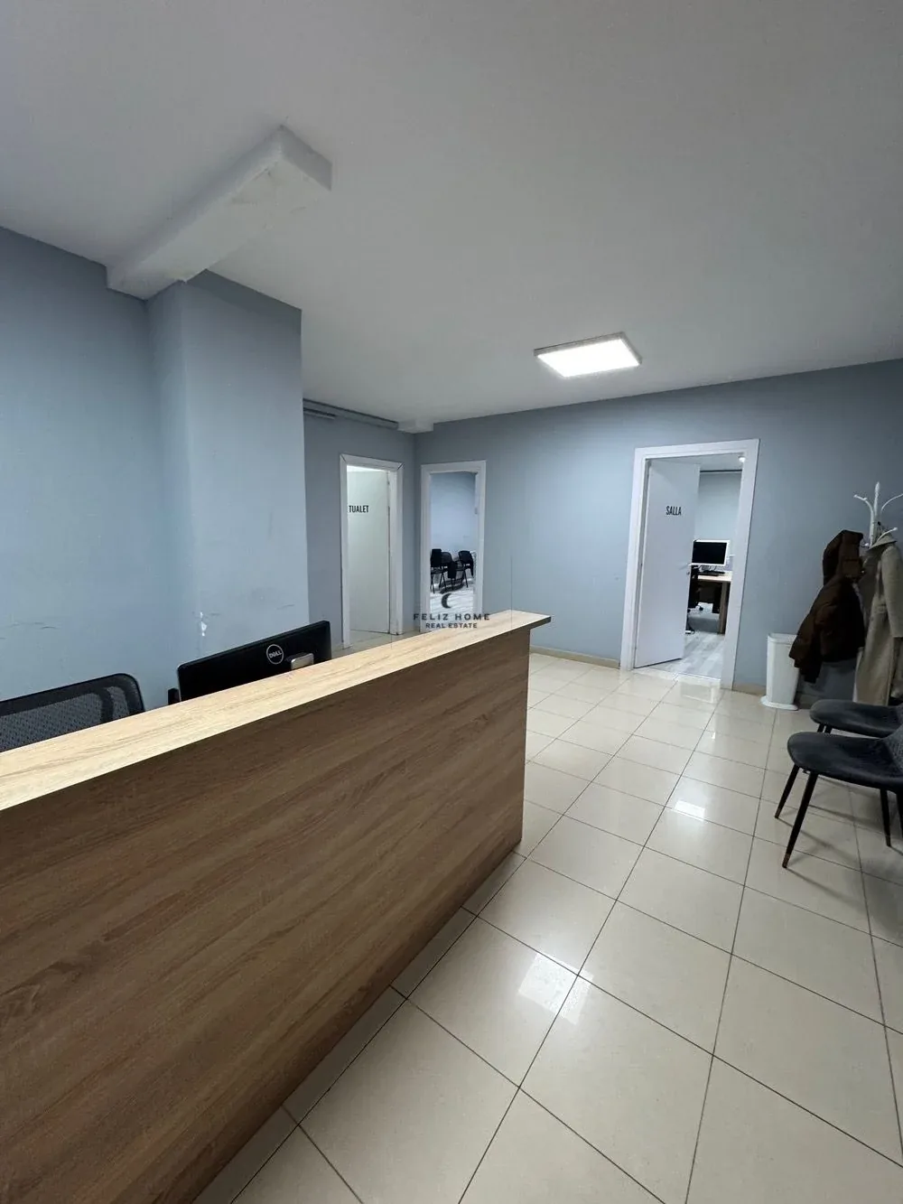 ZYRE ME QERA 420 M2 STACIONI TRENIT 3.400 EURO