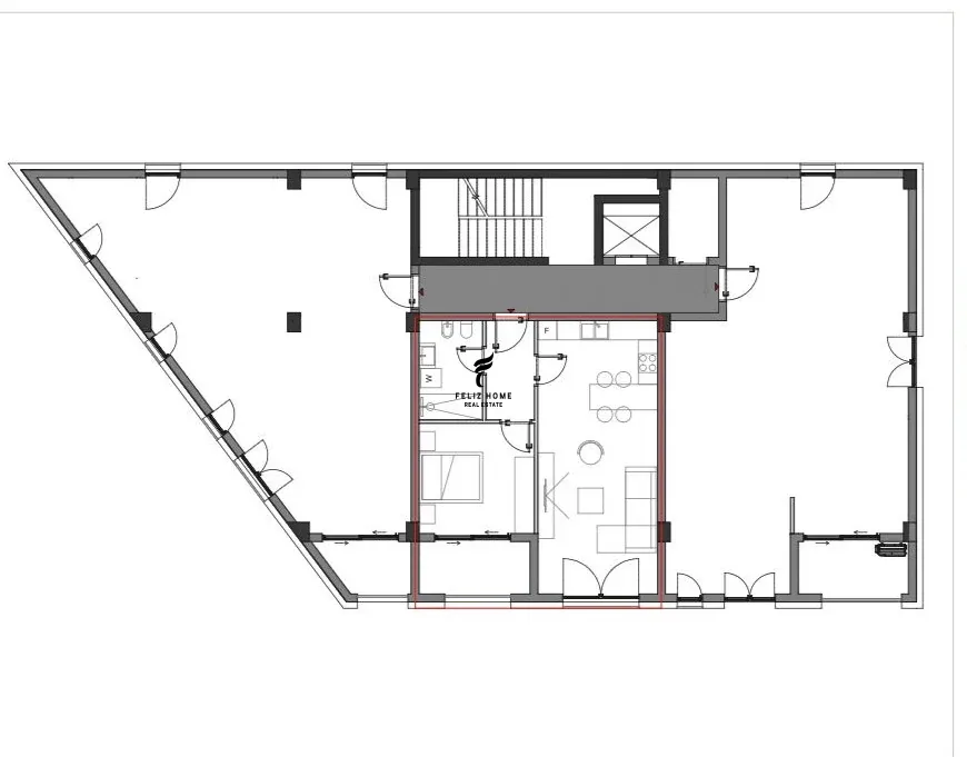SHITET APARTAMENT 1+1 PALASE 214.500 EURO 2