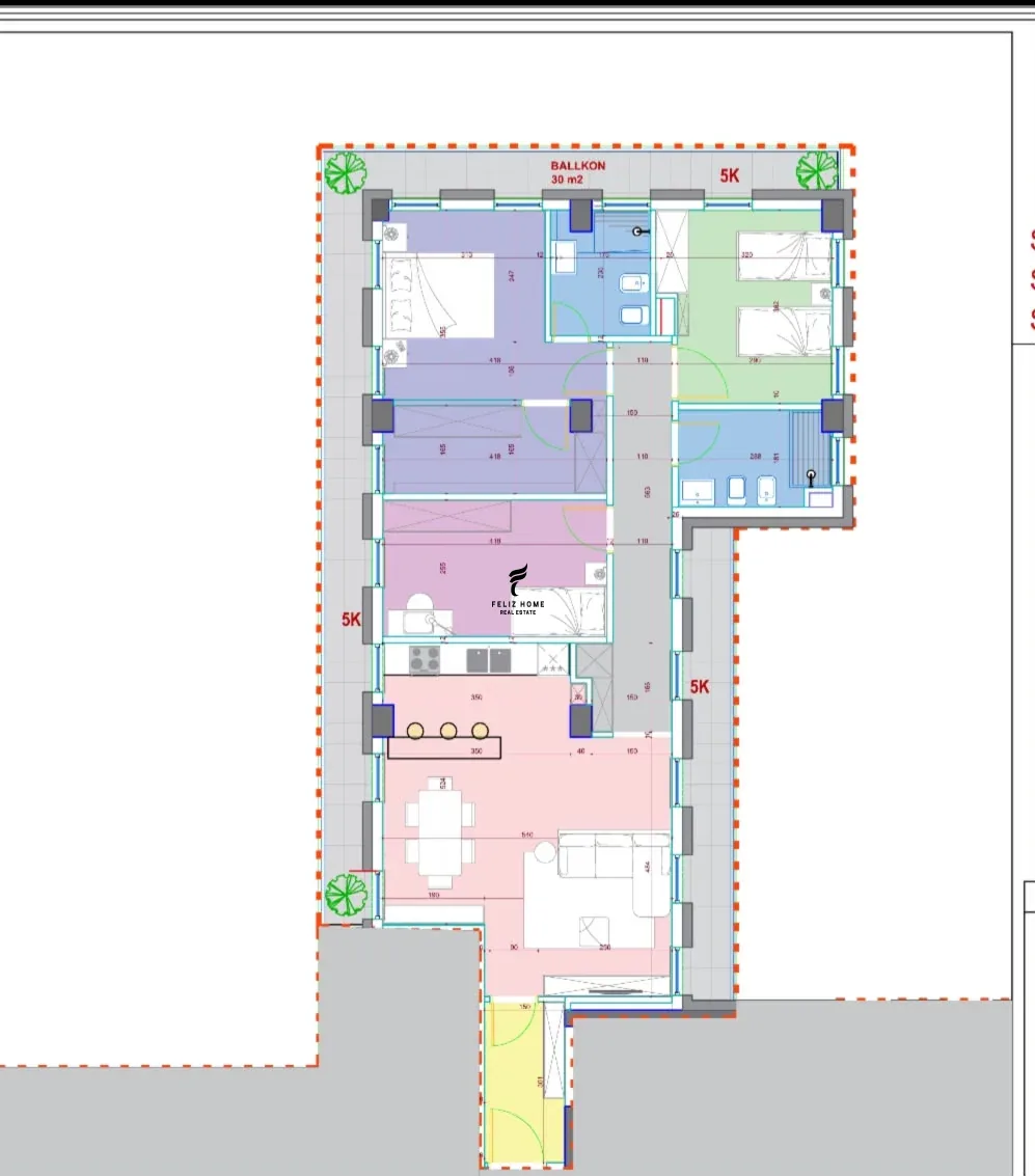 SHITET APRTAMENT 3+1 BLLOK 684.920 EURO