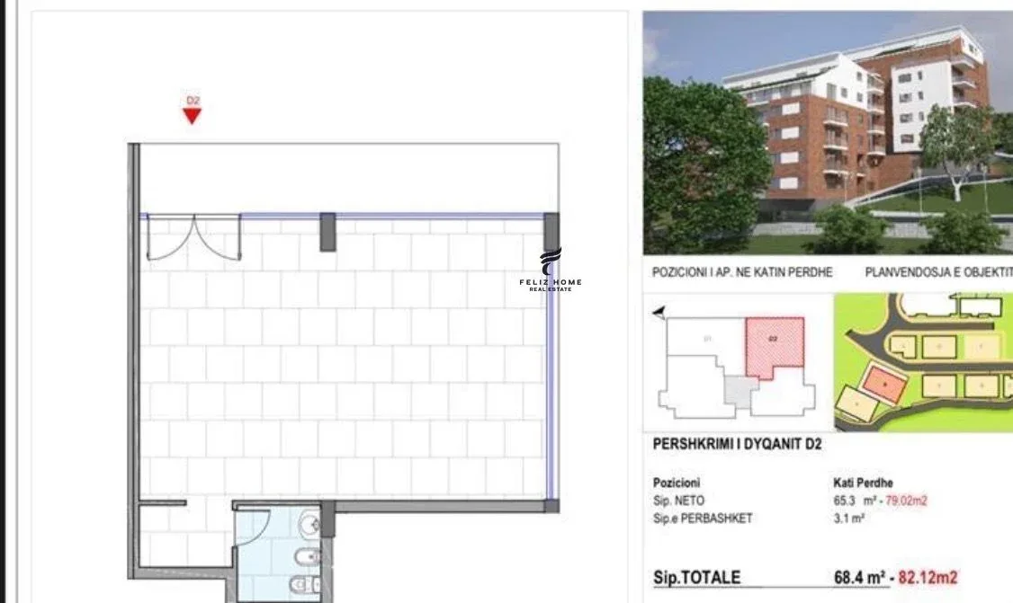 SHITET DYQAN 79 M2 LIQEN I THATE 163.000 EURO