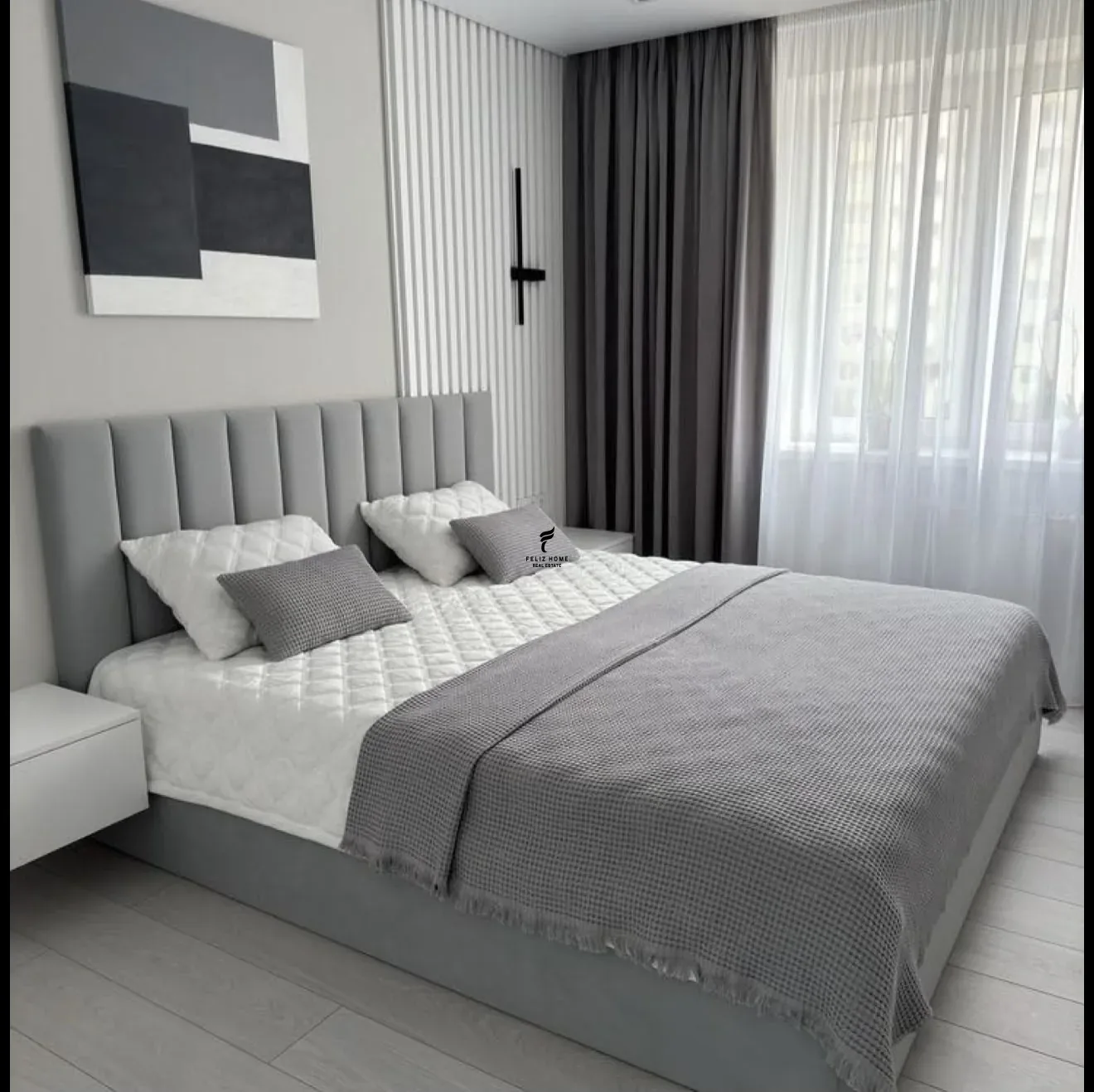APARTAMENT ME QERA 2+1 RRUGA E DURRESIT 1.450 EURO