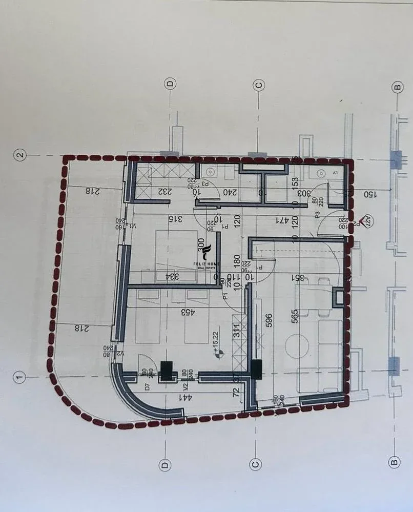 SHITET APARTAMENT 2+1+2 ISH FUSHA AVIACIONIT 23.100.000 LEKE