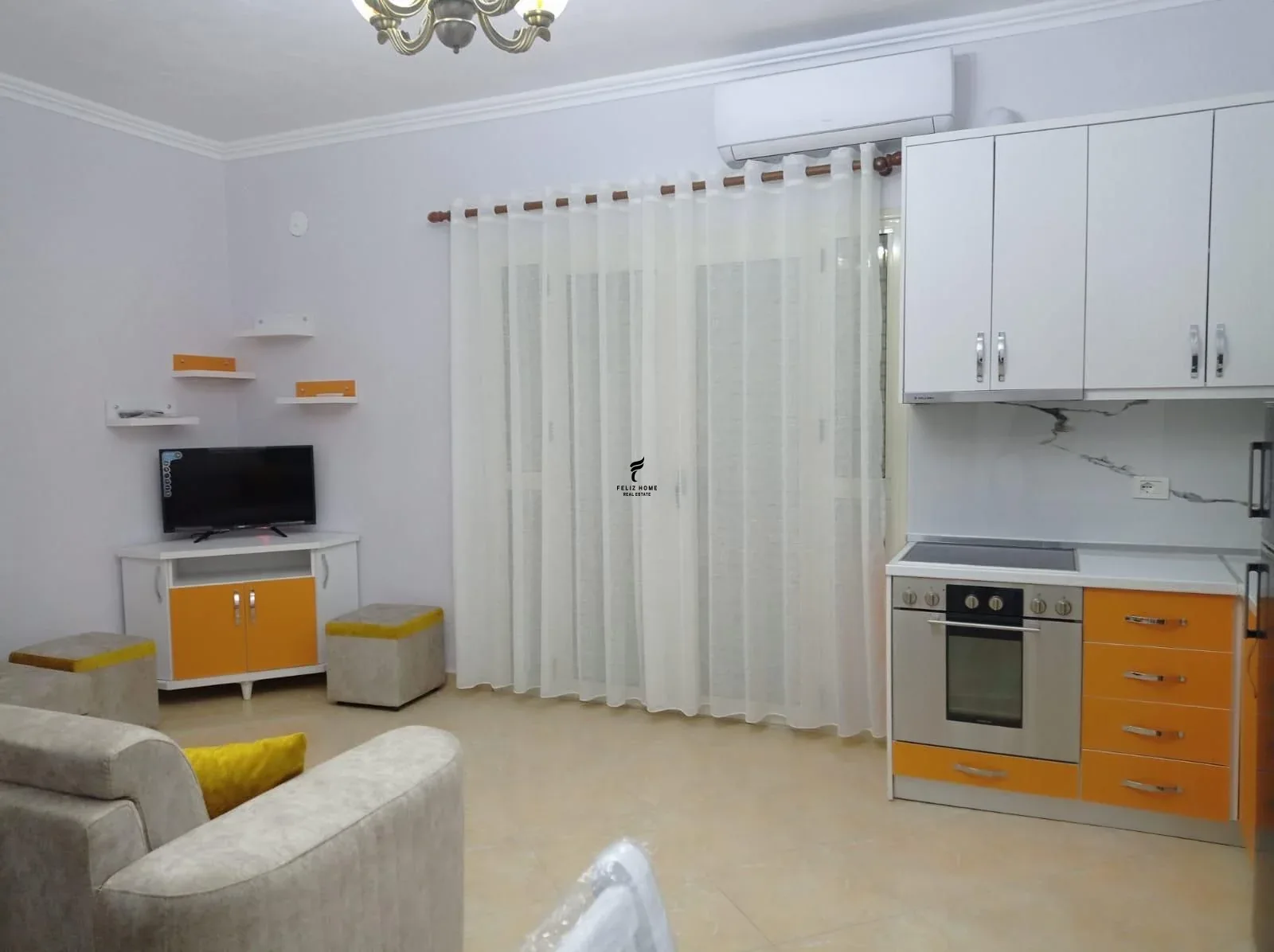 APARTAMENT ME QERA 2+1 PORCELAN 52.000 LEKE