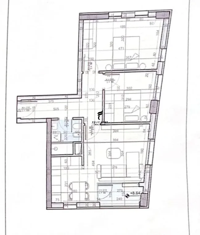 SHITET APARTAMENT 2+1 ASTIR 128.250 EURO