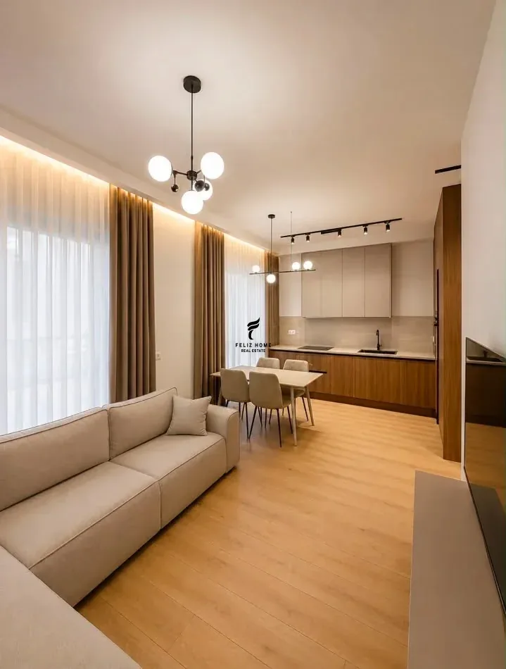 APARTAMENT ME QERA 1+1 ALI DEMI 55.000 LEKE