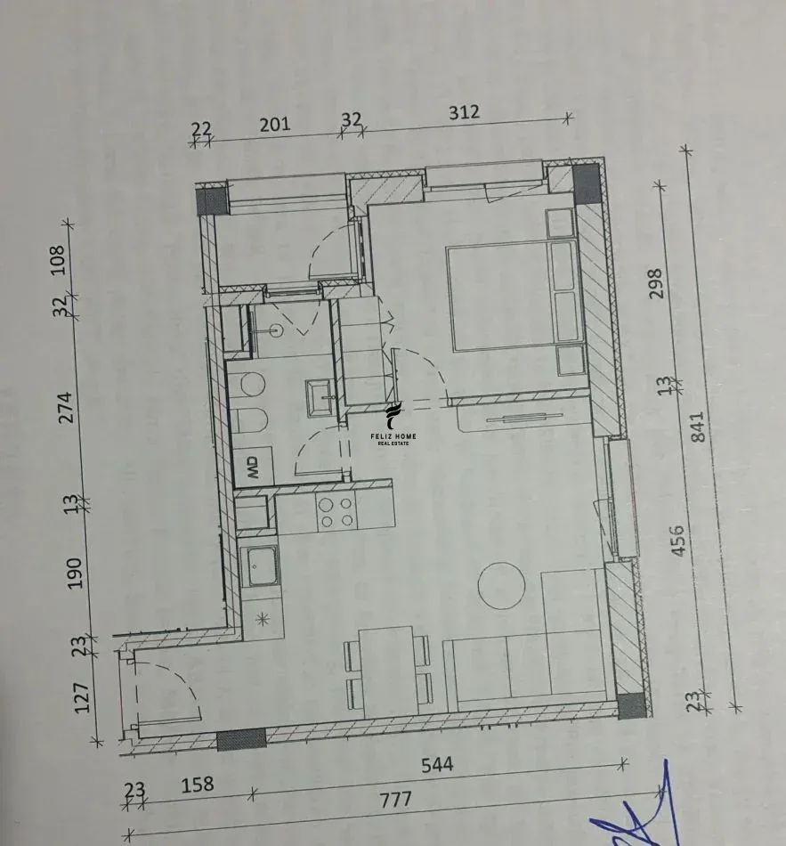 SHITET APARTAMENT 1+1 ALI DEMI 99.000 EURO 3
