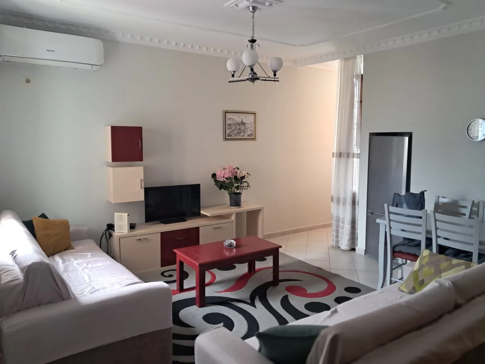 APARTAMENT ME QERA 2+1 QENDER 55.000 LEKE