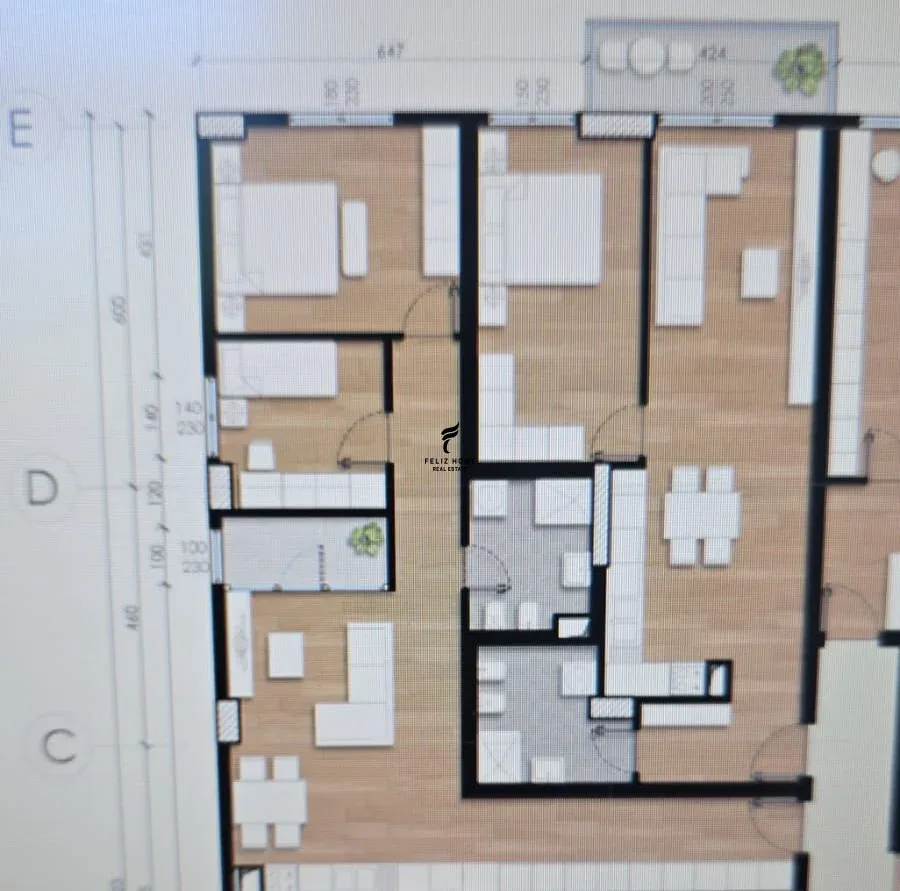 SHITET APARTAMENT 2+1 FUSHA E AVIACIONIT 156.000 EURO