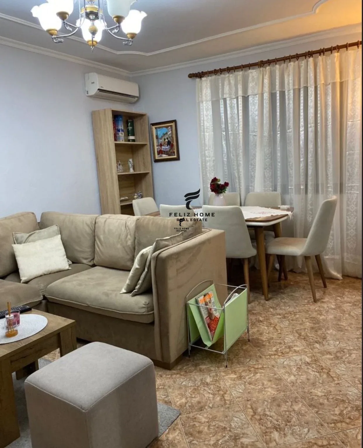 APARTAMENT ME QERA 2+1 RRUGA E ELBASANIT 60.000 LEKE