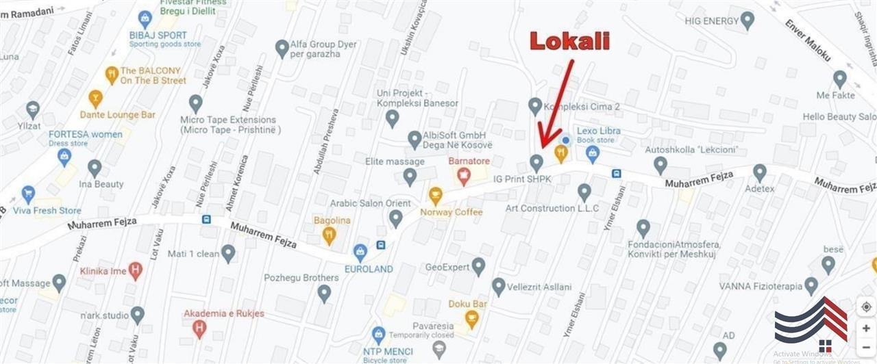 Lokal me qera në Prishtinë 4