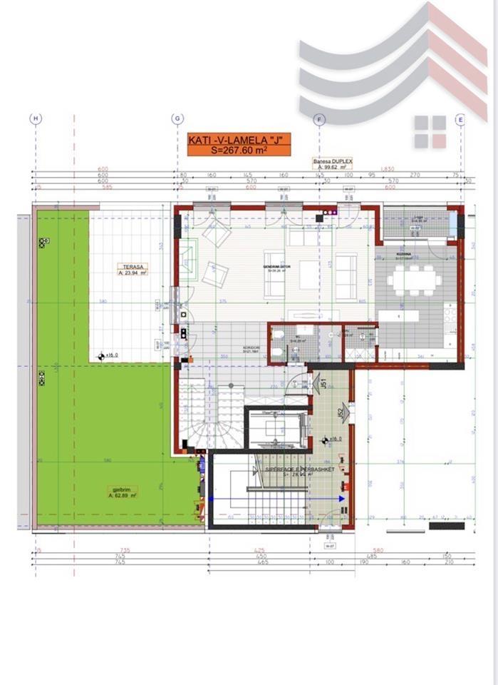 Duplex penthouse ne shitje ne Veternik 1