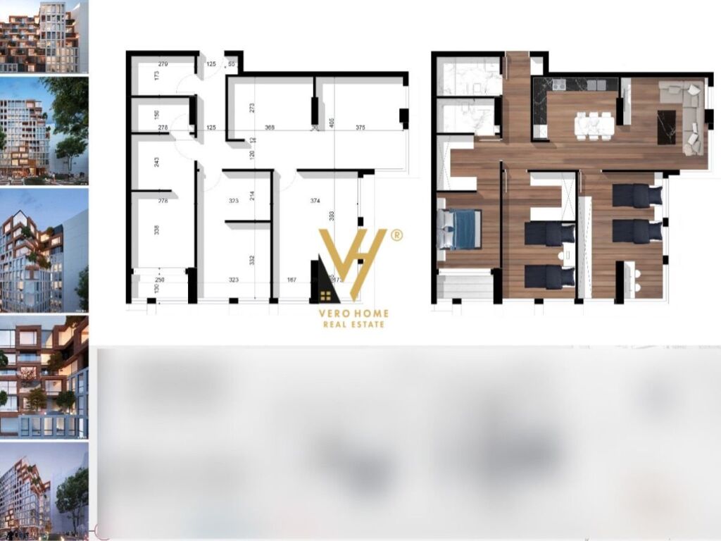 Shitet Apartament 3+1+2+ballkon te Vila Ferdinand , Bllok 134 m2